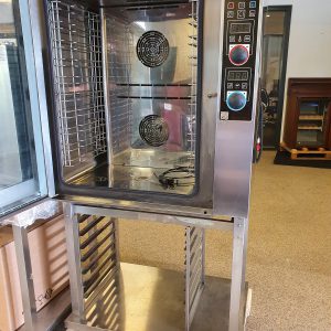 Alternative view of Tecnoinox combisteamer EFM10DS inclusief onderstel - Occasion