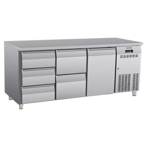 Select Cuisine Koelwerkbank - 418 liter - CC3150 - 1 deurs - 5 lades