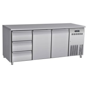 Select Cuisine Koelwerkbank - 418 liter - CC3130 - 2 deurs - 3 lades