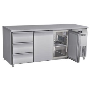 Alternative view of Select Cuisine Koelwerkbank - 418 liter - CC3130 - 2 deurs - 3 lades