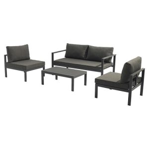 Loungeset - Hakala - 4-DELIG - Antraciet