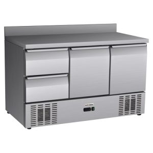 Select Cuisine Koelwerkbank - 346 liter - S923TV - 2 deurs - met spatrand