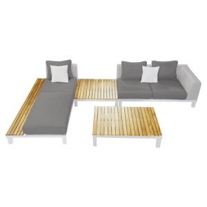 HIGOLD Polo Pro Hoek Lounge Set Wit