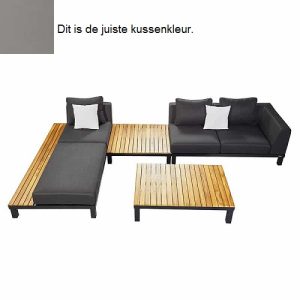 HIGOLD Polo Pro Hoek Lounge Set Zwart