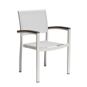 Higold 647816 Terrasstoel Heck Arm taupe