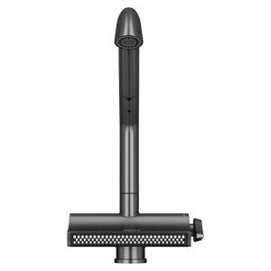 Higold BN5.0 Waterval Keukenkraan - Gun Metal - 37 cm