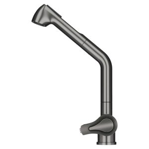 Alternative view of Higold BN5.0 Waterval Keukenkraan - Gun Metal - 37 cm