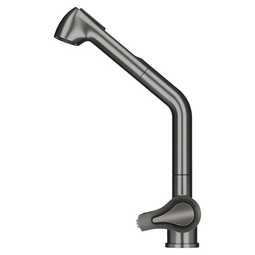 Higold BN5.0 Waterval Keukenkraan - Gun Metal - 37 cm - Afbeelding 2
