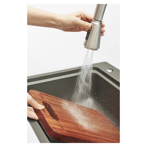 Higold Uittrekbare Keukenkraan - RVS - 40,8 cm - Afbeelding 4