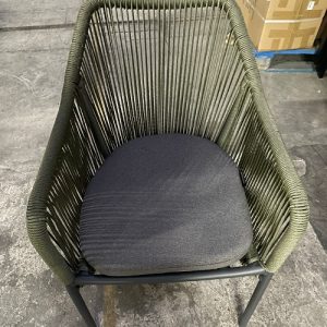 Terrasstoel Baleric - Armleuning - Olive - OUTLET