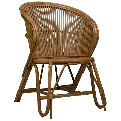 Terrasstoel Vitah - Naturel - Rotan