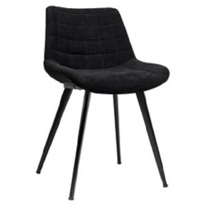 Stoel Binq – Zwart – Rib