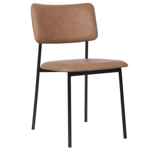 Stoel Sten – Bruin – Kunstleer