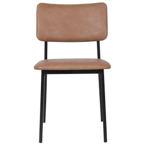 Alternative view of Stoel Sten – Bruin – Kunstleer