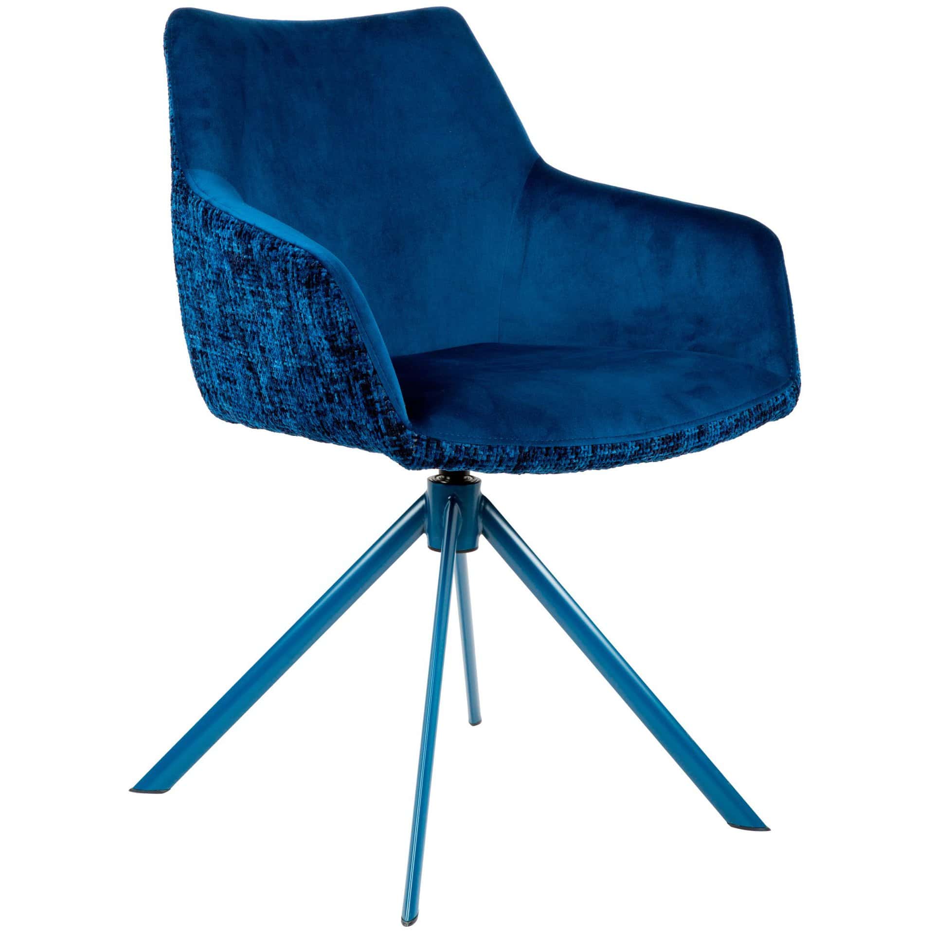 Armstoel Corazon - Blauw - 360° draaibaar