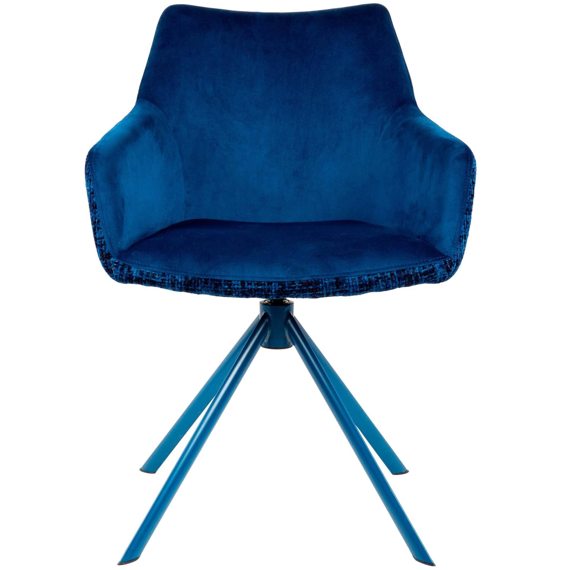 Armstoel Corazon - Blauw - 360° draaibaar - Afbeelding 3