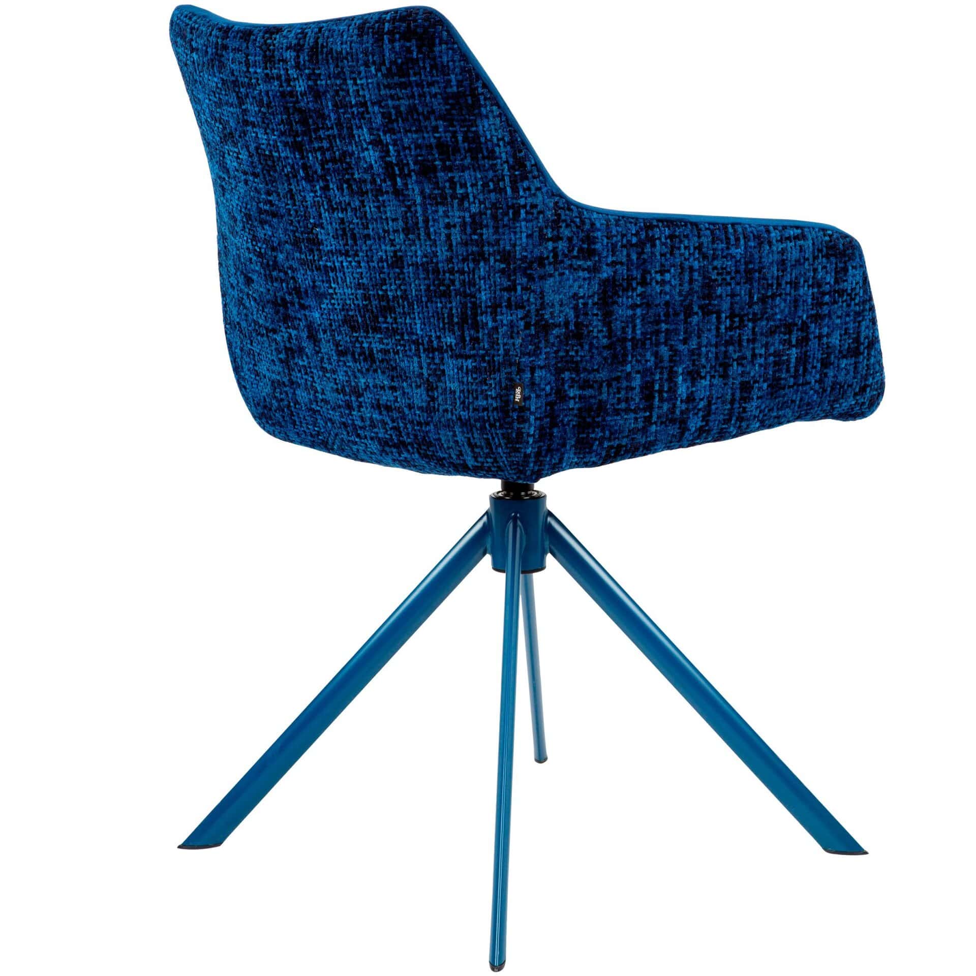 Armstoel Corazon - Blauw - 360° draaibaar - Afbeelding 5