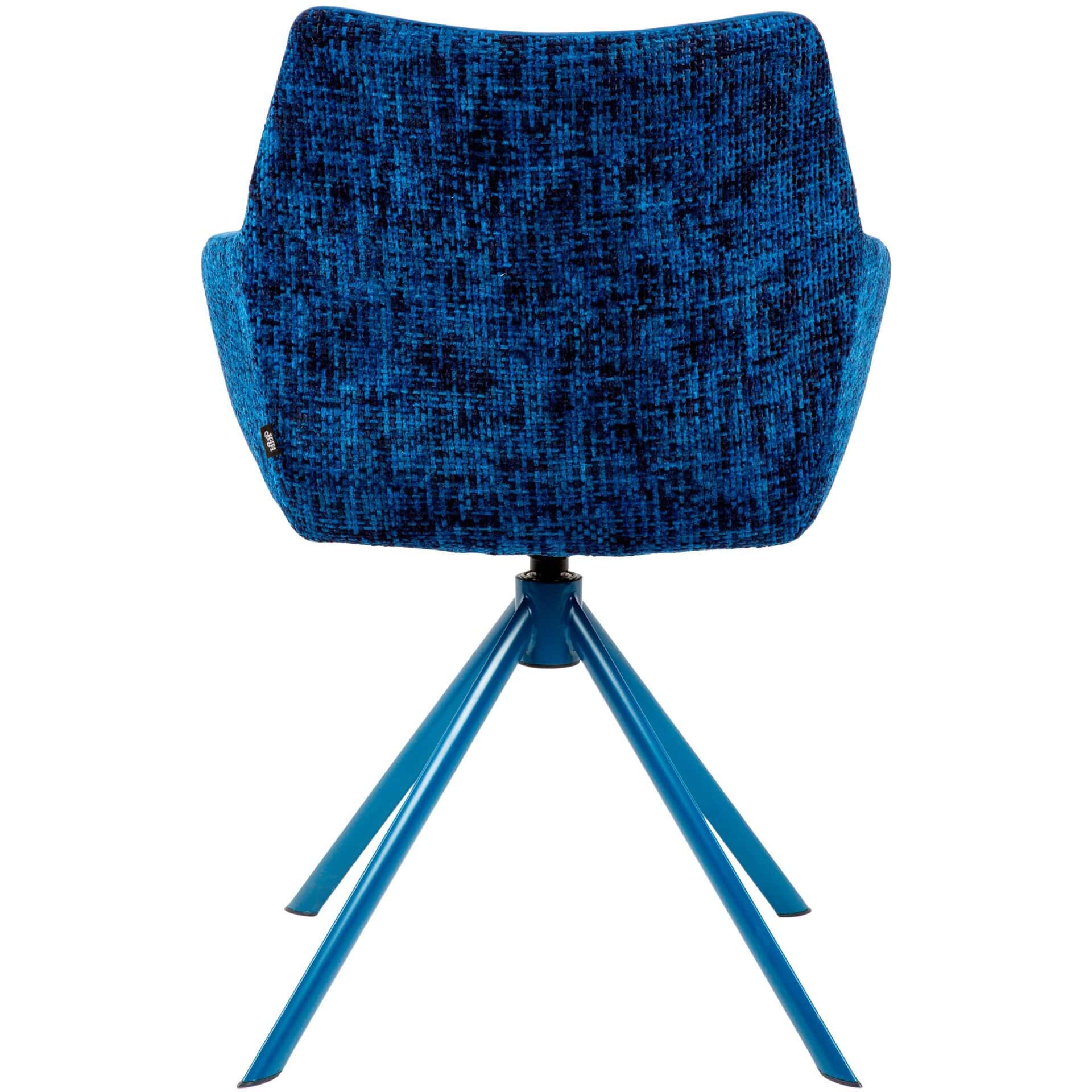 Armstoel Corazon - Blauw - 360° draaibaar - Afbeelding 6