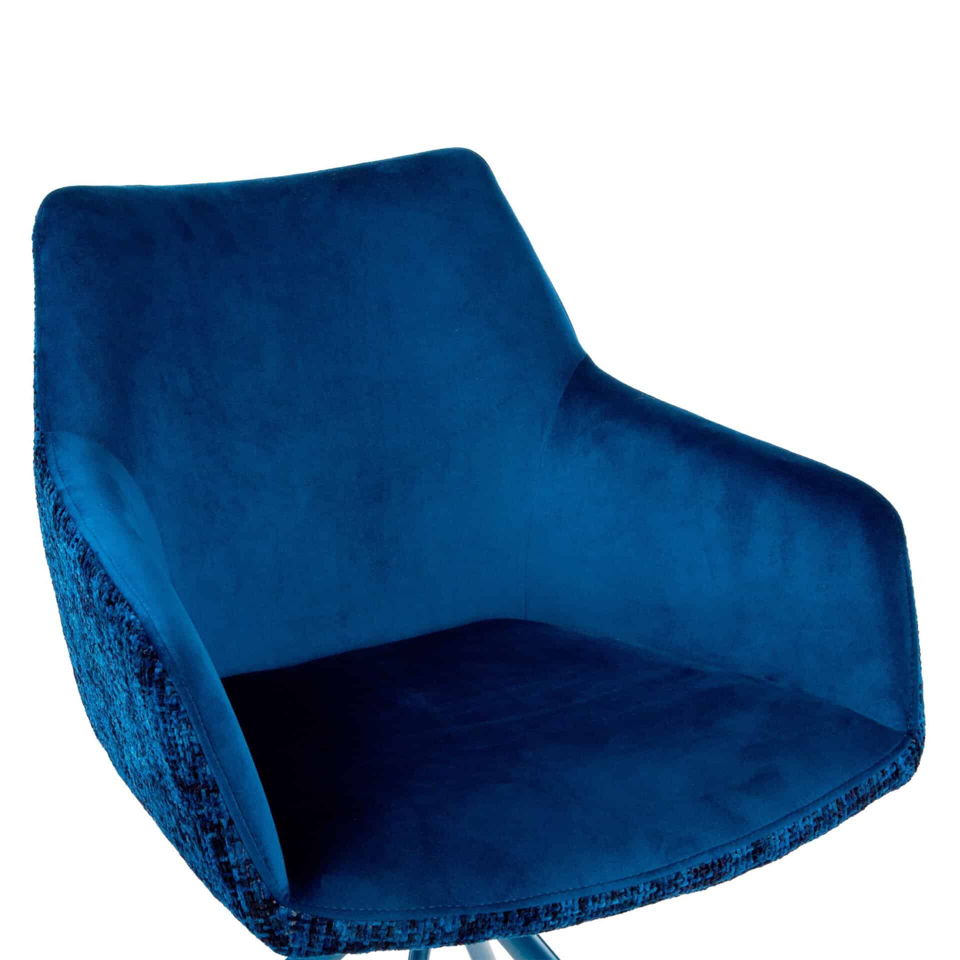 Armstoel Corazon - Blauw - 360° draaibaar - Afbeelding 7
