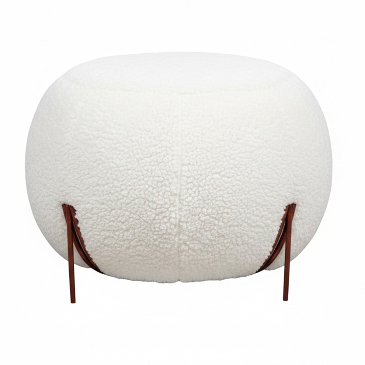 Hocker Sue - Beige Teddy - Afbeelding 2