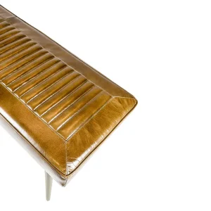 Alternative view of Bankje Jimi - 120 cm - Cognac