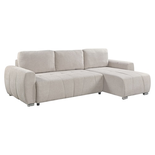 (Slaap)Bank + Chaise Longue Morgan - Taupe