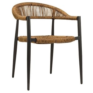 Jonah Terrasstoel - Charcoal/Naturel