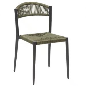 Terrasstoel Jonah - Olijfgroen