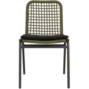 Alternative view of Terrasstoel Trobe - Olijfgroen