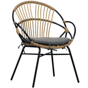 Terrasstoel Briz - Naturel/Bruin