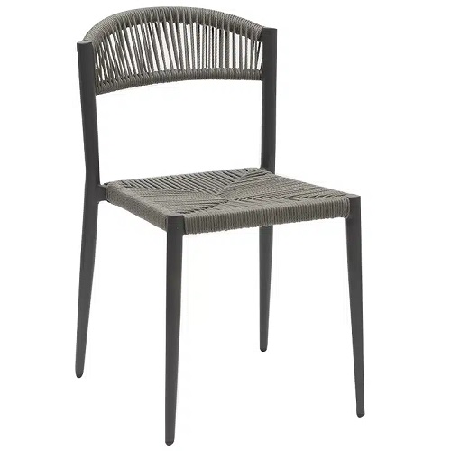 Terrasstoel Jonah - Grijs