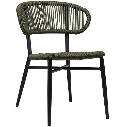 Terrasstoel Jorden - Groen/Charcoal