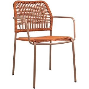 Terrasstoel Twist - Orange