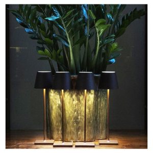 Alternative view of Tafellamp Poldina - Antraciet - Ø 11 x 38