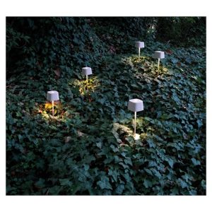 Alternative view of Tafellamp Ofelia - Wit - 10 x 30 cm