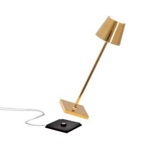 Alternative view of Tafellamp Podina MICRO - Goud Glossy - Ø 7 x 27,5 cm