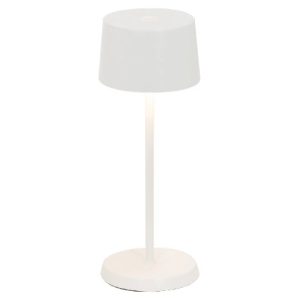 OLIVIA TAFELLAMP MICRO - WIT - Ø 7 x 20 cm