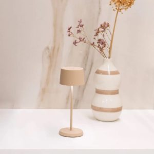 Alternative view of OLIVIA TAFELLAMP MICRO - ZAND - Ø 7 x 20 cm