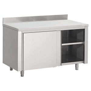 GESLOTEN WERKTAFEL + 1 INLEGBORD 1600X600X900 - OUTLET