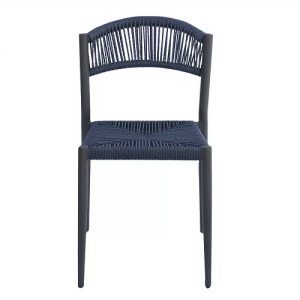 Alternative view of Terrasstoel Jonah - Blauw