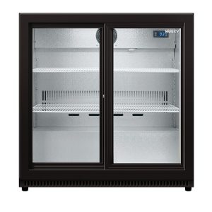 Barkoelkast C2-SLIDE-865-BK-NL-HU met 2 schuifdeuren