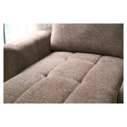 (Slaap)Bank + Chaise Longue Morgan - Donkerbruin - Afbeelding 3
