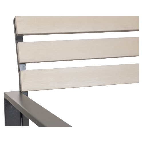 Terrasbank Ebby - Antraciet/Taupe - Afbeelding 5