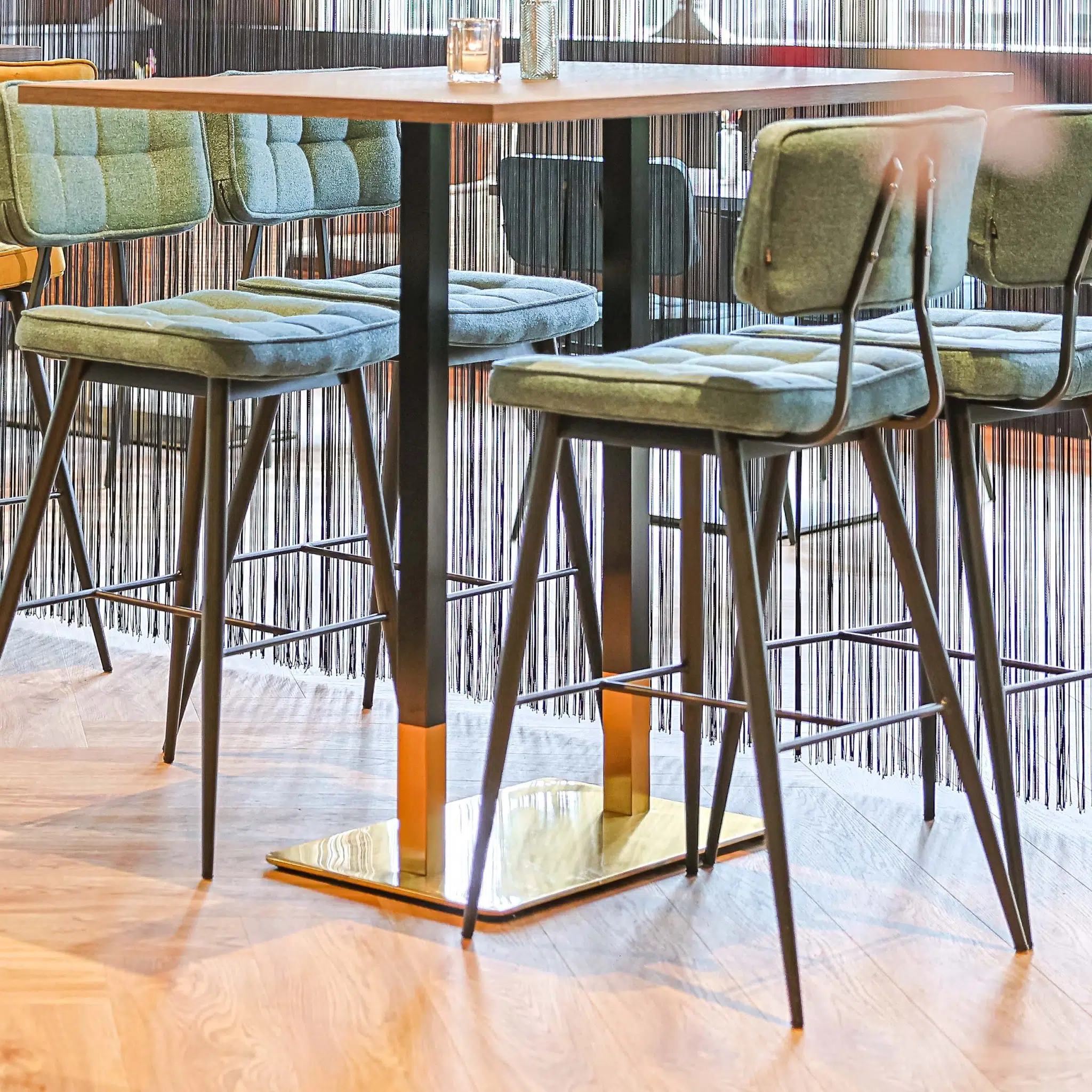 Bar onderstel Dados - Dubbel - Zwart/Goud - Afbeelding 2