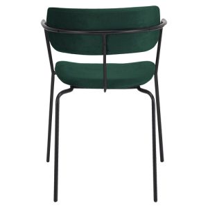 Alternative view of Armstoel Olivia - Donkergroen - Velours