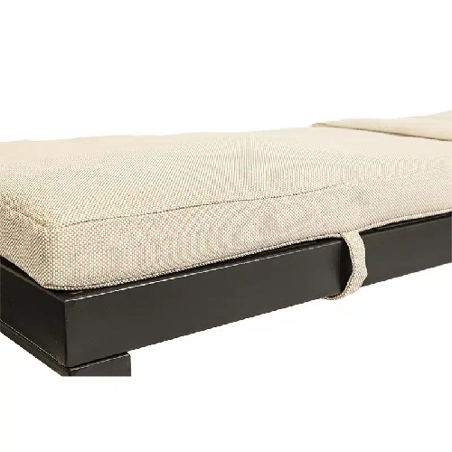 Terrasbank Ebby - Antraciet/Taupe - Afbeelding 3