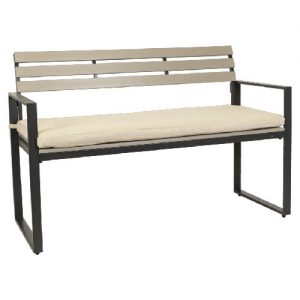 Terrasbank Ebby - Antraciet/Taupe