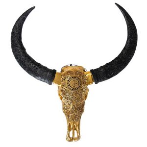 BUFFALO HEAD - GOUD