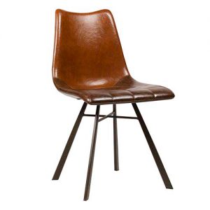 Stoel Riley – Bruin – Kunstleer