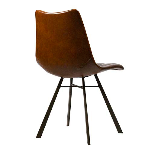 Stoel Riley – Bruin – Kunstleer - Afbeelding 5